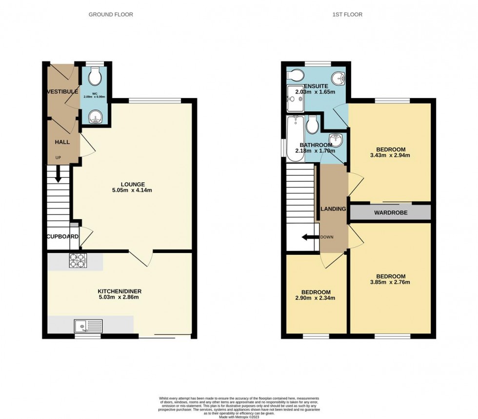 Floorplan for Orchard Way, Inchture, Perth