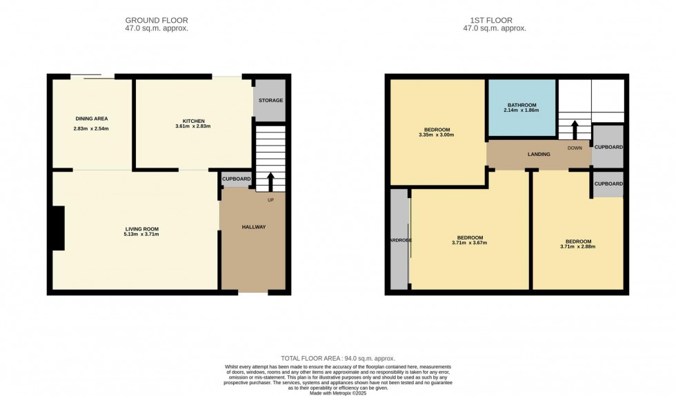 Floorplan for Balunie Avenue, Dundee