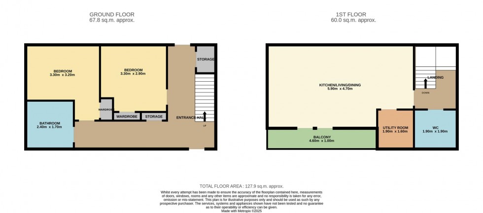 Floorplan for Blackness Road, Dundee