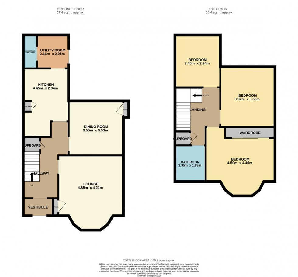 Floorplan for Argyle Street, Dundee
