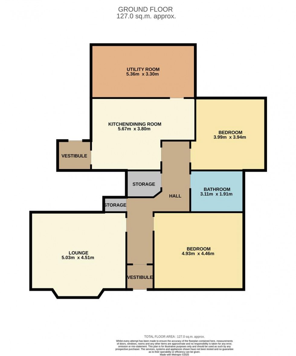 Floorplan for Westfield Place, Dundee