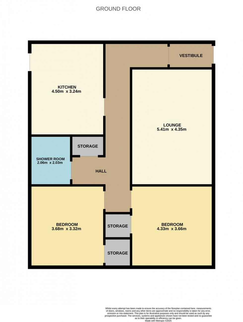 Floorplan for Caldrum Street, Dundee