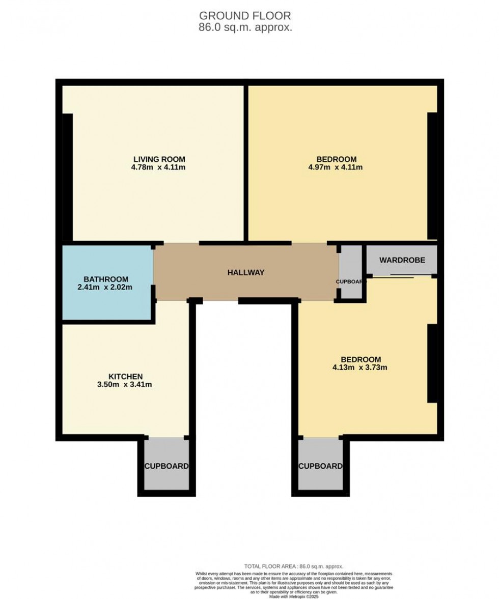 Floorplan for Lawrence Street, Broughty Ferry, Dundee
