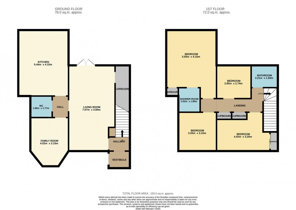 Floorplan for Norman View, Leuchars, St. Andrews