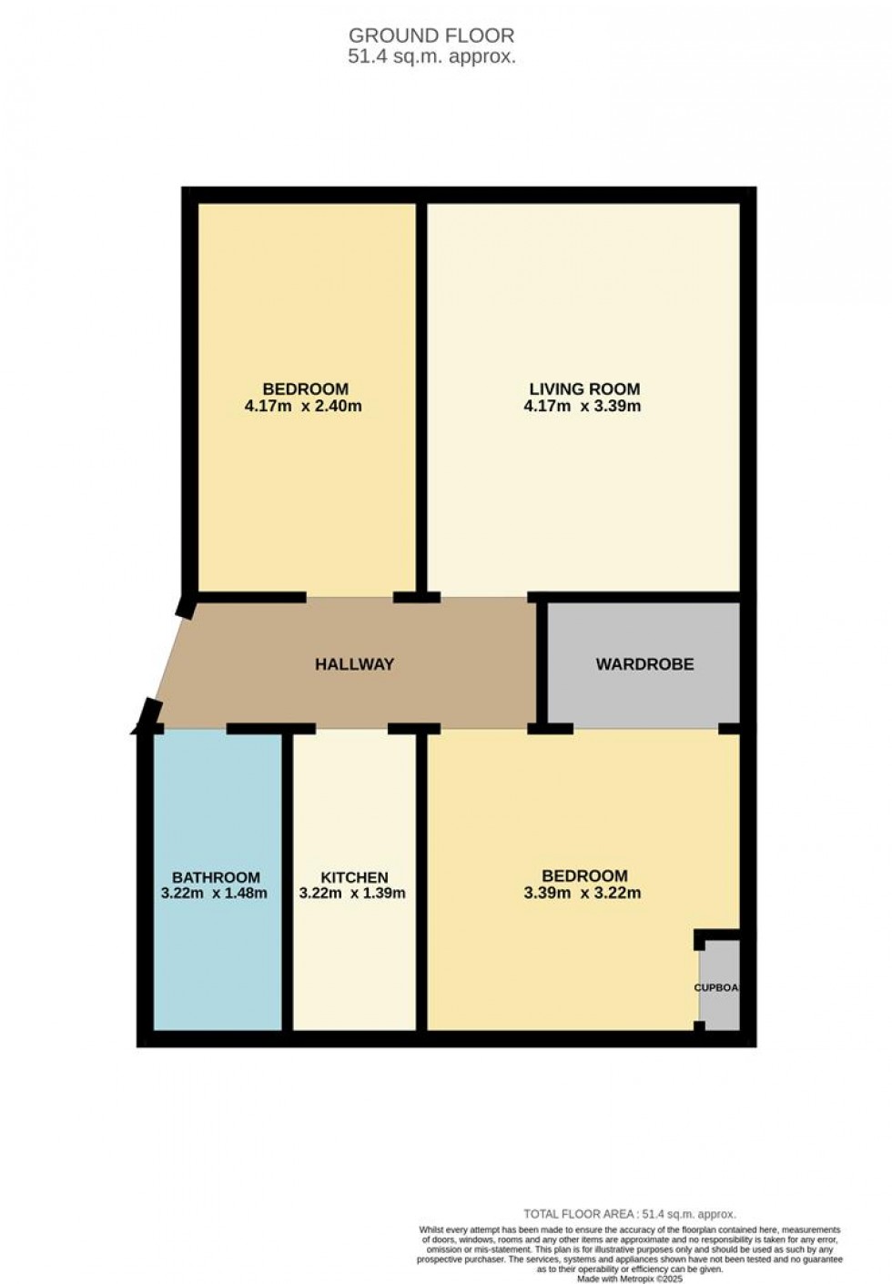 Floorplan for Scott Street, Dundee