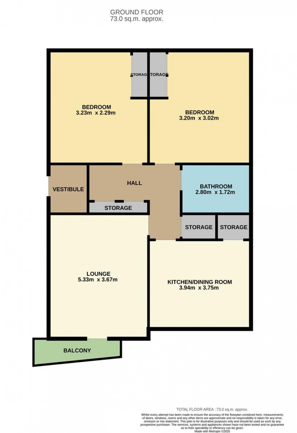 Floorplan for Allan Lane, Dundee