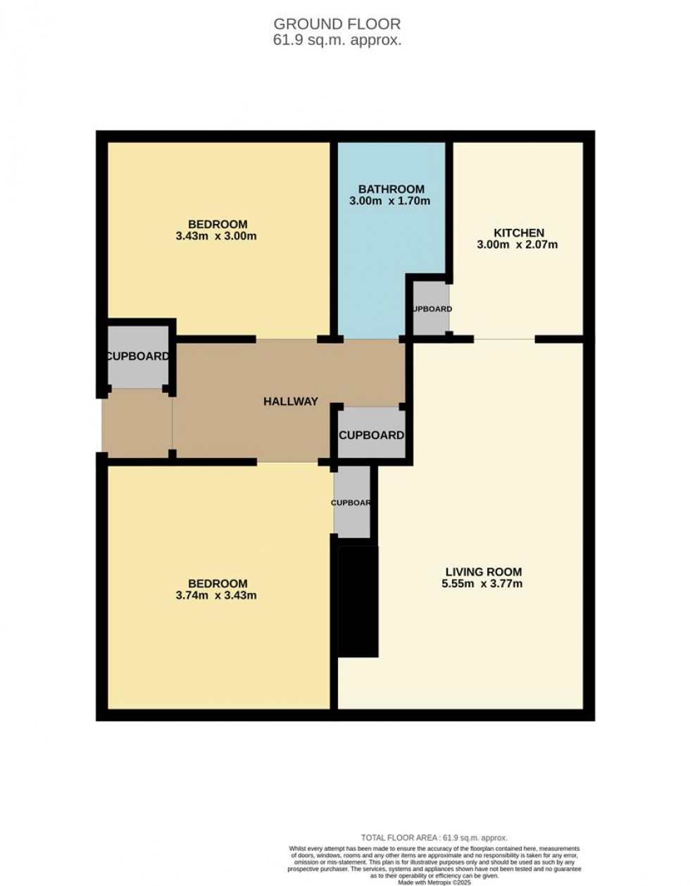 Floorplan for Lansdowne Square, Dundee