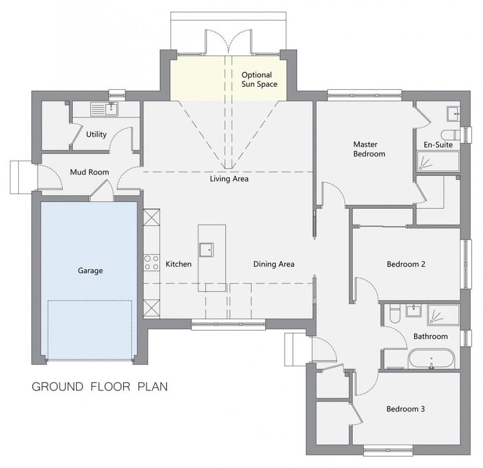 Floorplan for The Glenisla, St. Cyrus