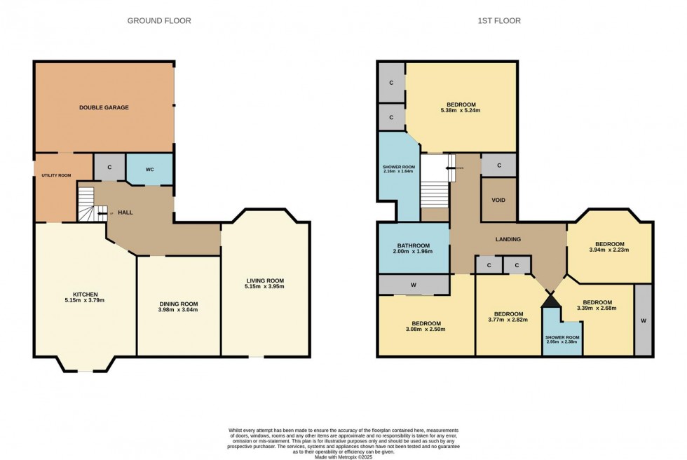 Floorplan for Nicoll Place, Carnoustie