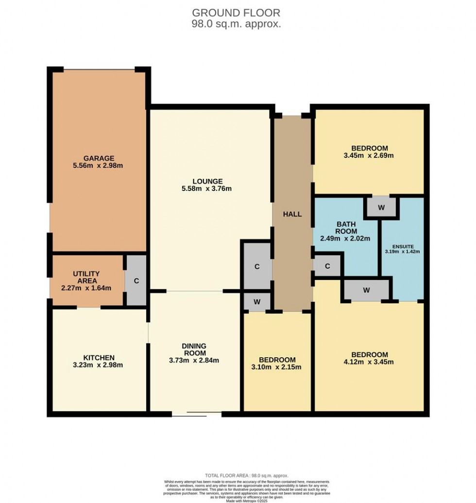 Floorplan for Victoria Street, Monifieth