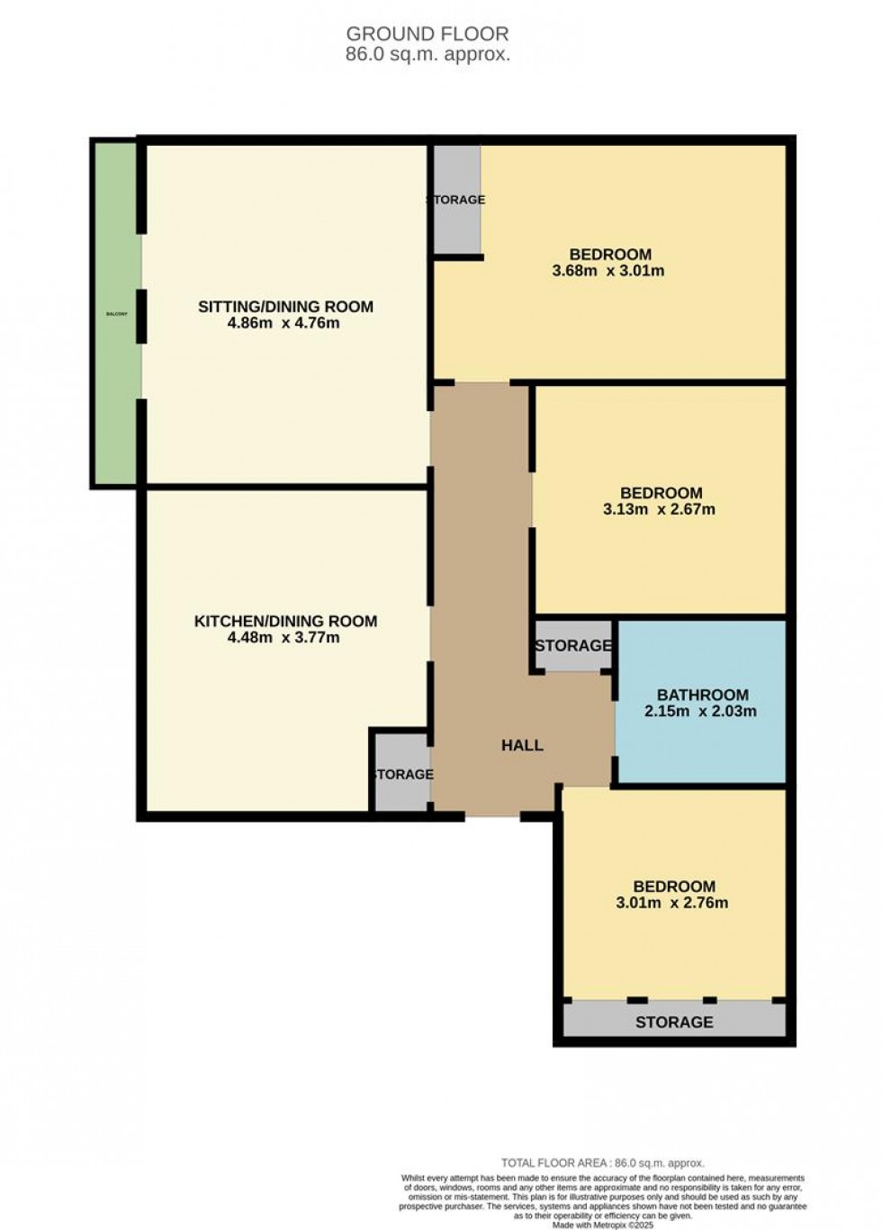 Floorplan for Blaikies Mews, Alexander Street, Dundee
