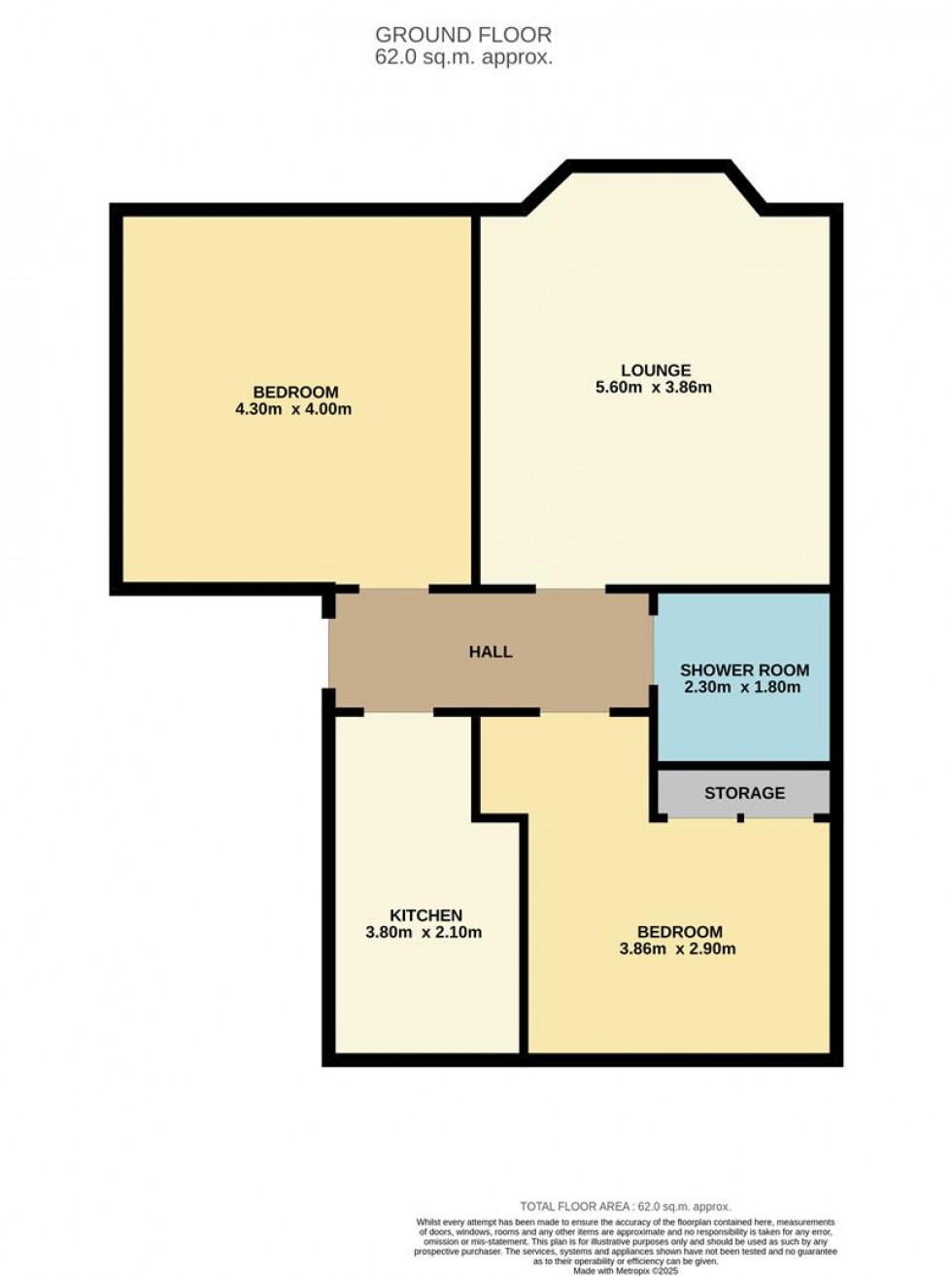 Floorplan for Nelson Street, Dundee