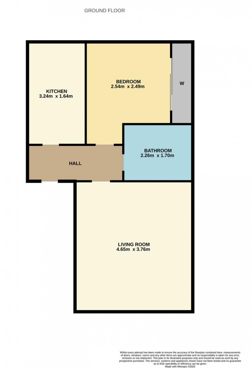 Floorplan for Lawson Place, Dundee