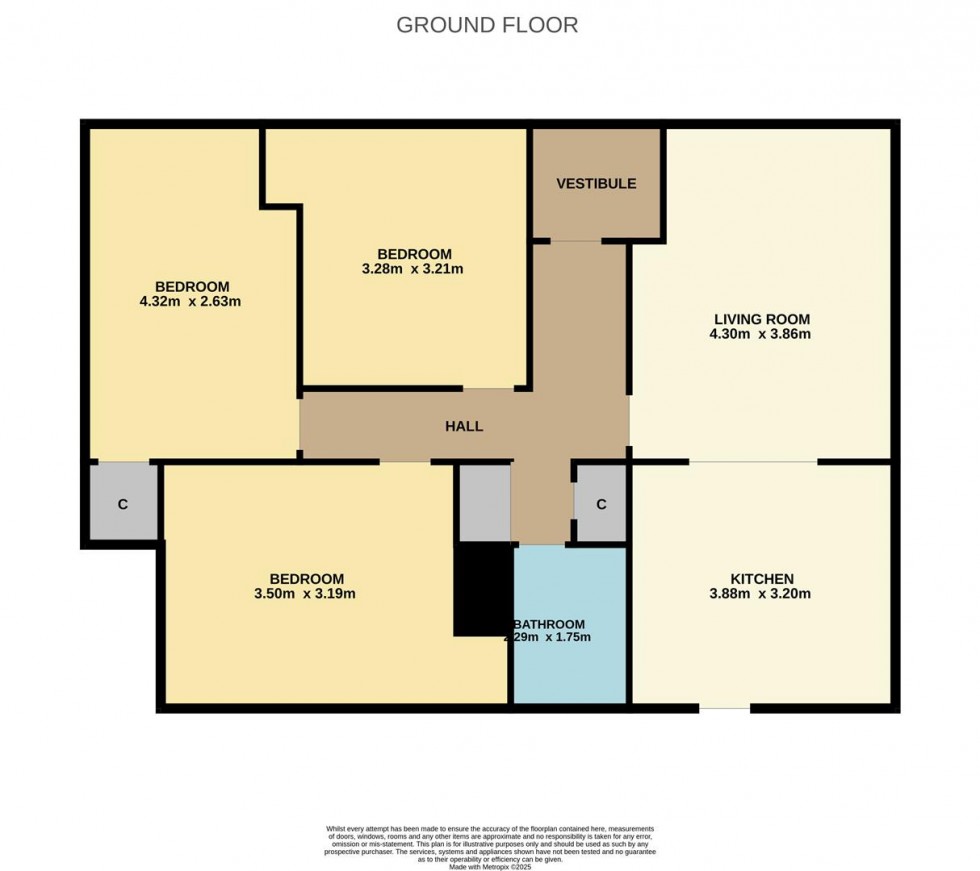 Floorplan for Findcastle Terrace, Dundee