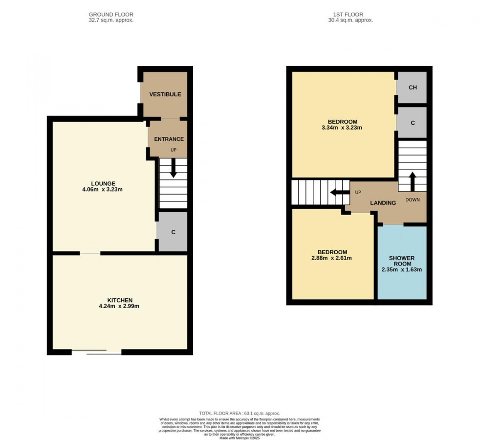Floorplan for Craighill Court, Dundee