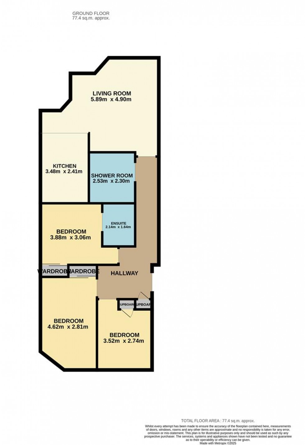 Floorplan for Roseangle, Dundee