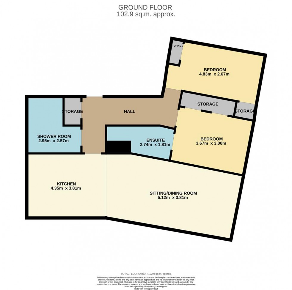 Floorplan for St. Josephs Court, Dundee
