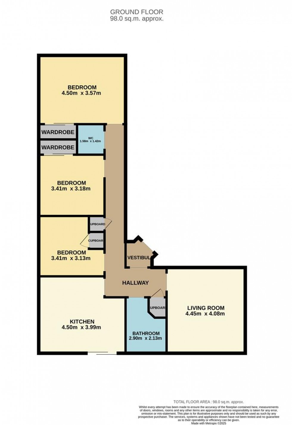Floorplan for Carmyllie