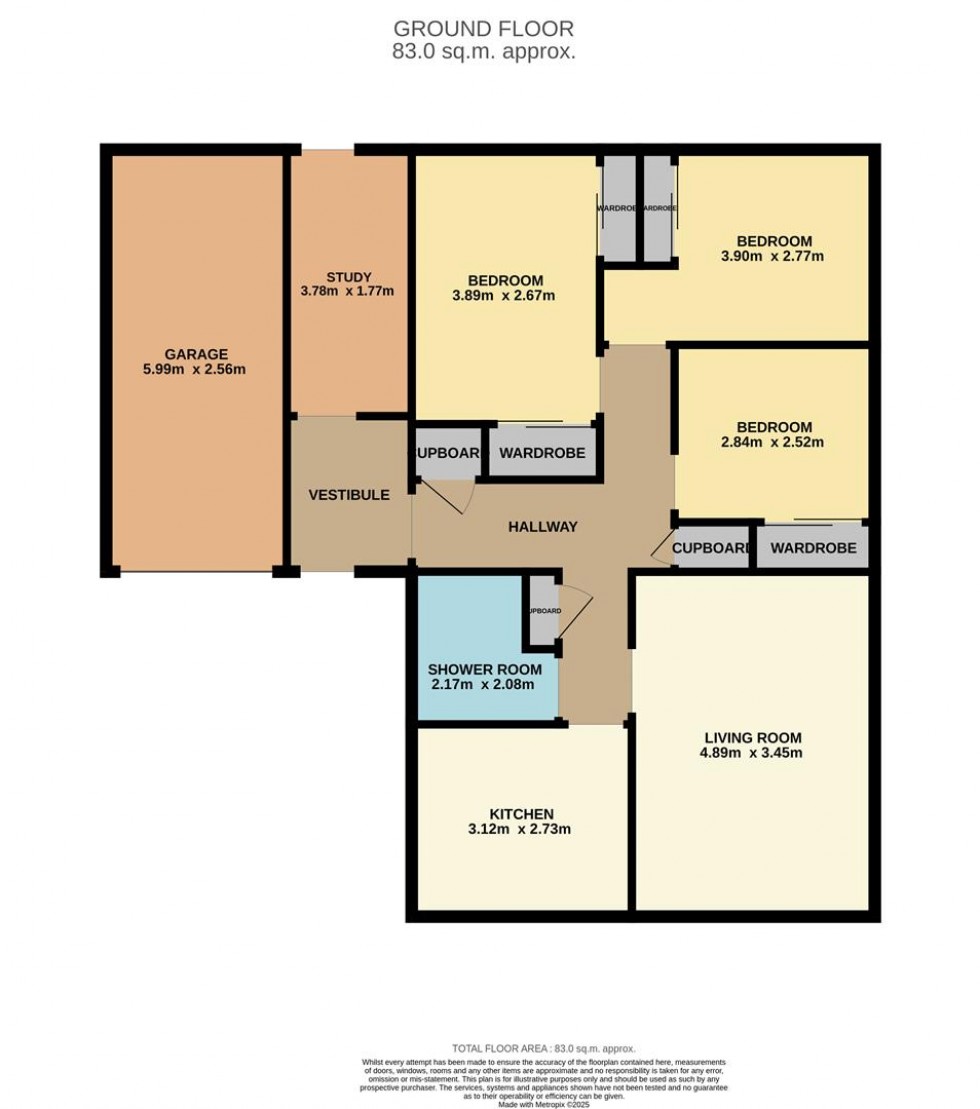 Floorplan for Cortachy Circle, Monifieth, Dundee