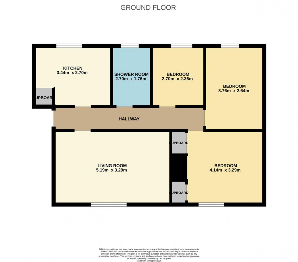 Floorplan for Brook Street, Monifieth