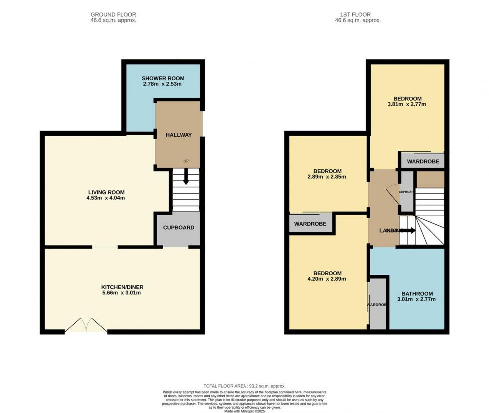 Floorplan for Greenfield Crescent, Dundee