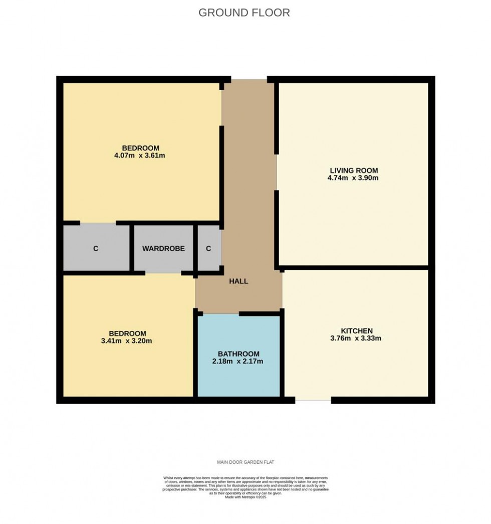Floorplan for Westfield Lane, Dundee