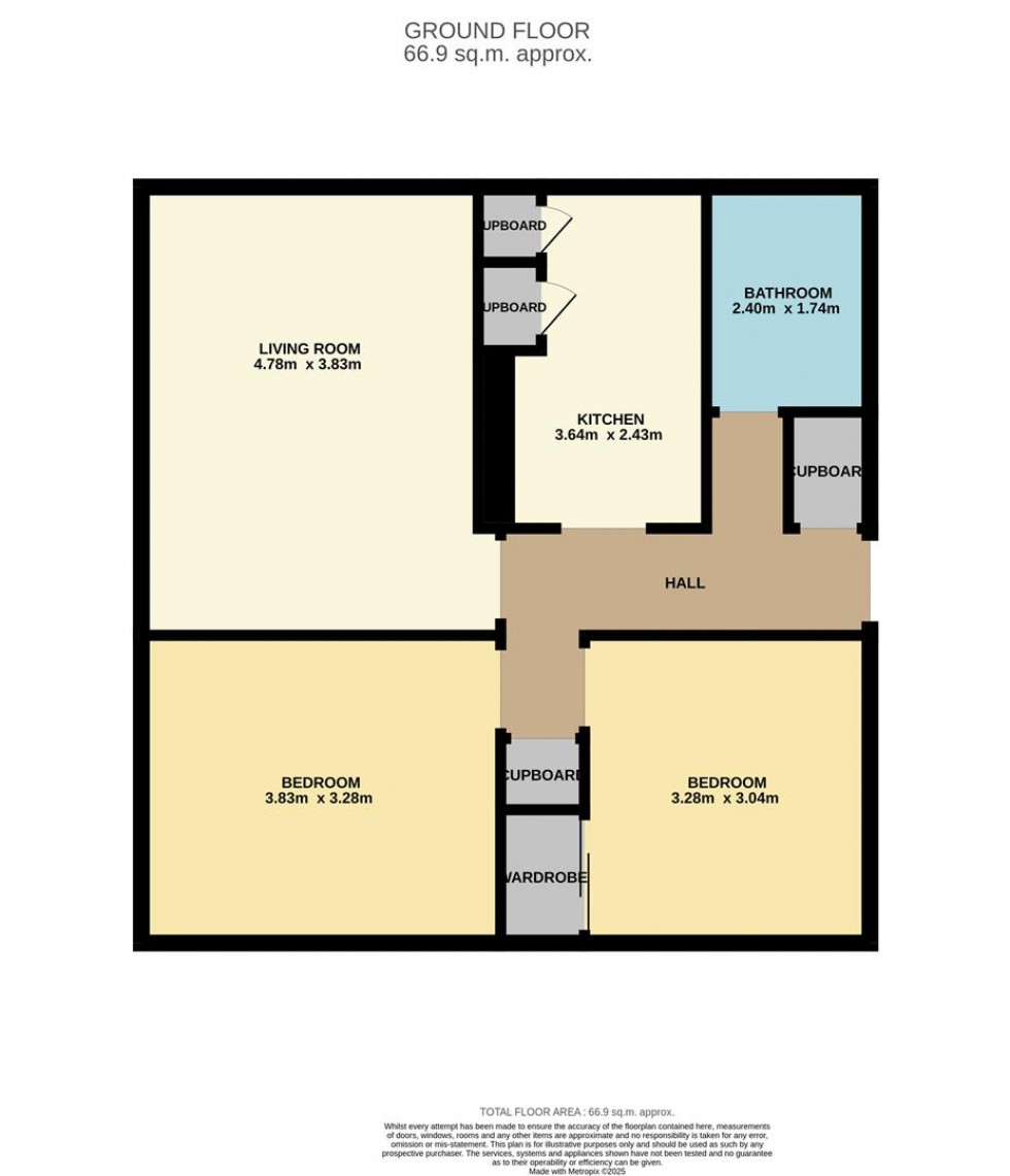 Floorplan for Ballindean Road, Dundee