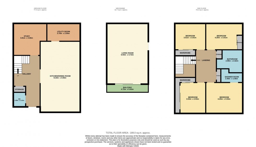Floorplan for Fort Street, Broughty Ferry