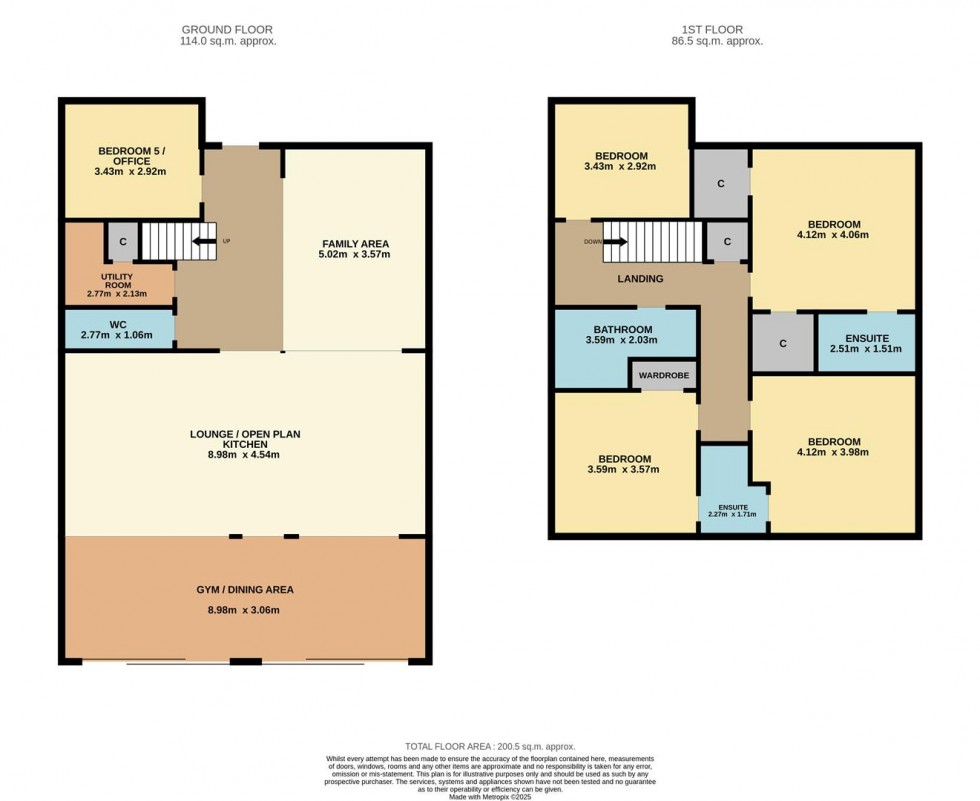 Floorplan for Angus Crescent, Monifieth, Dundee