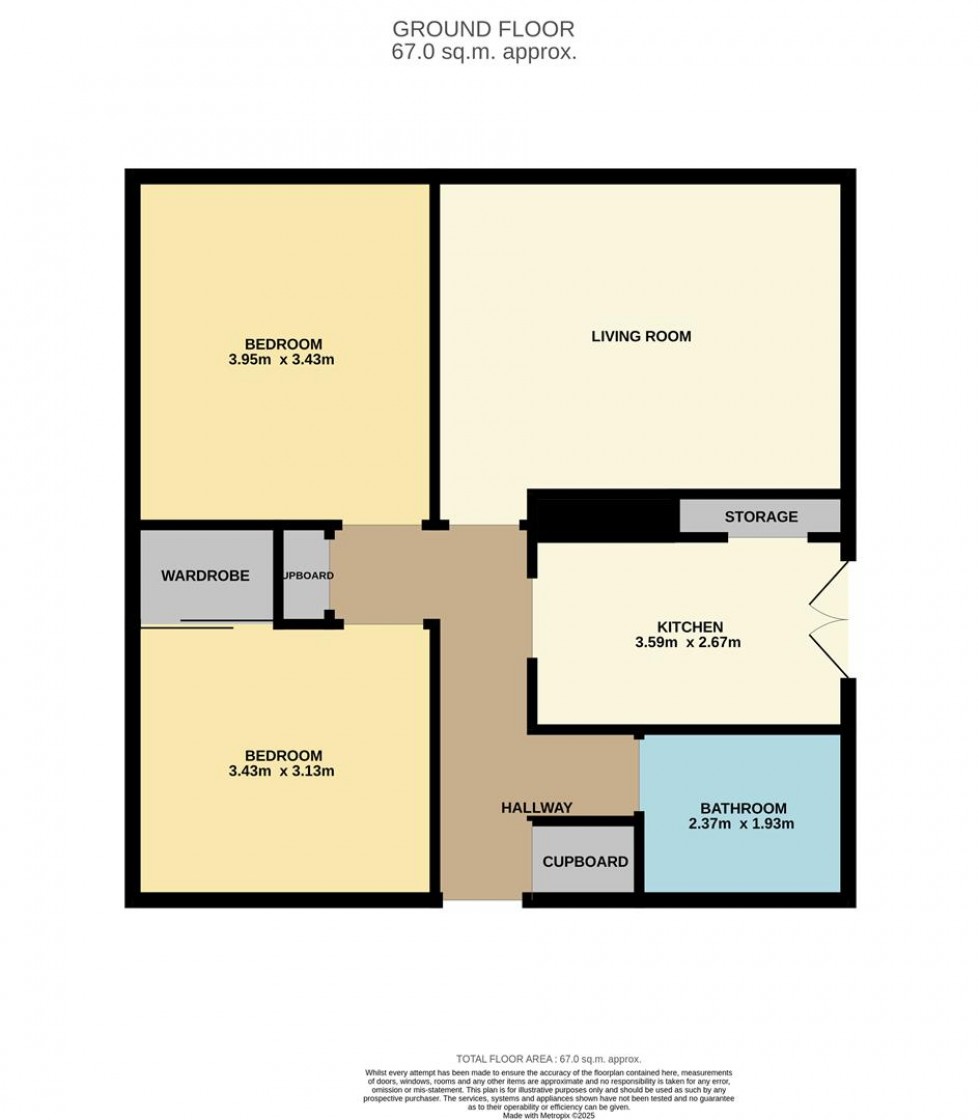 Floorplan for Ballindean Road, Dundee