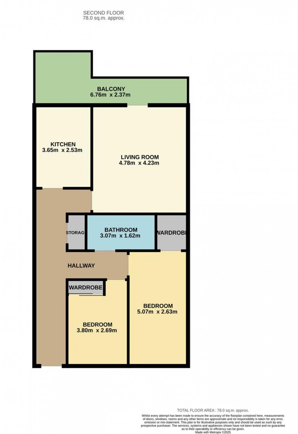 Floorplan for Lilybank Mews, Dundee