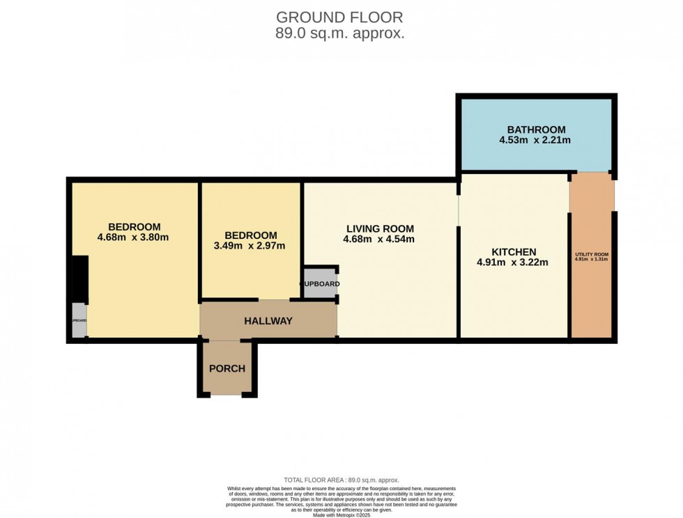 Floorplan for Tealing