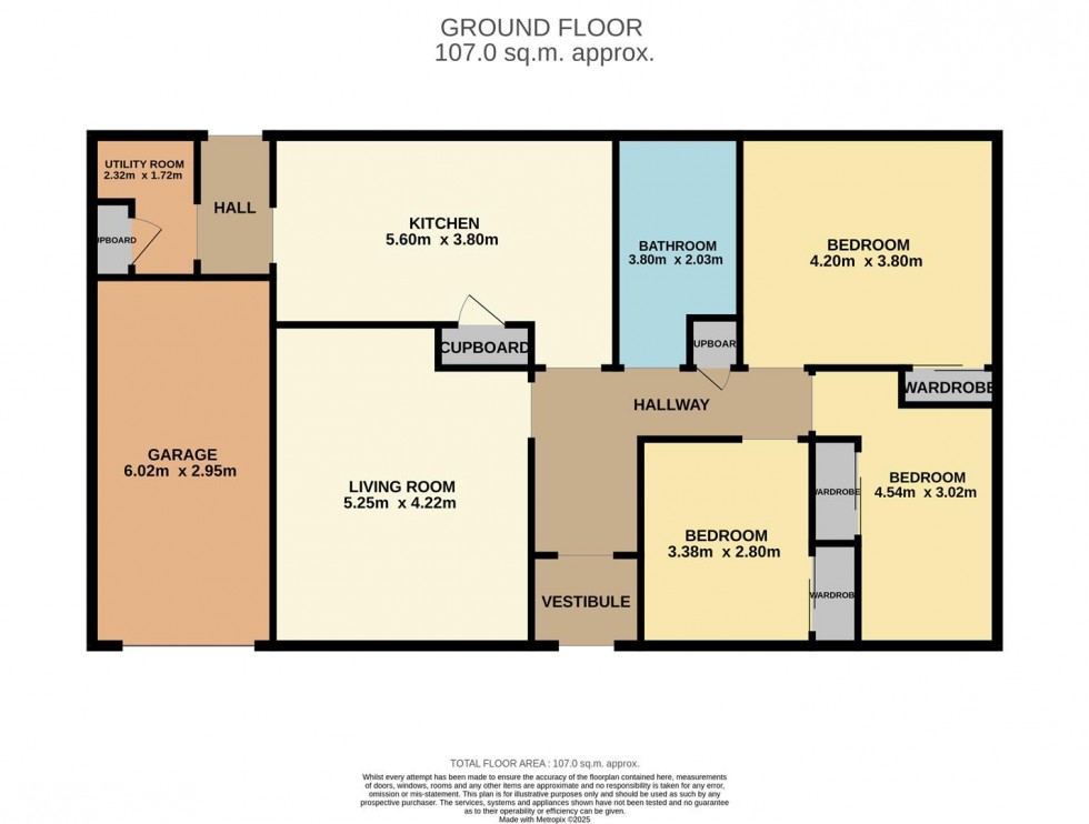 Floorplan for Rose Hemming Place, Letham