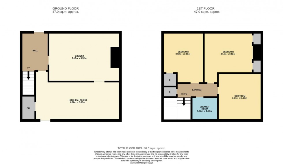 Floorplan for Ballindean Crescent, Dundee