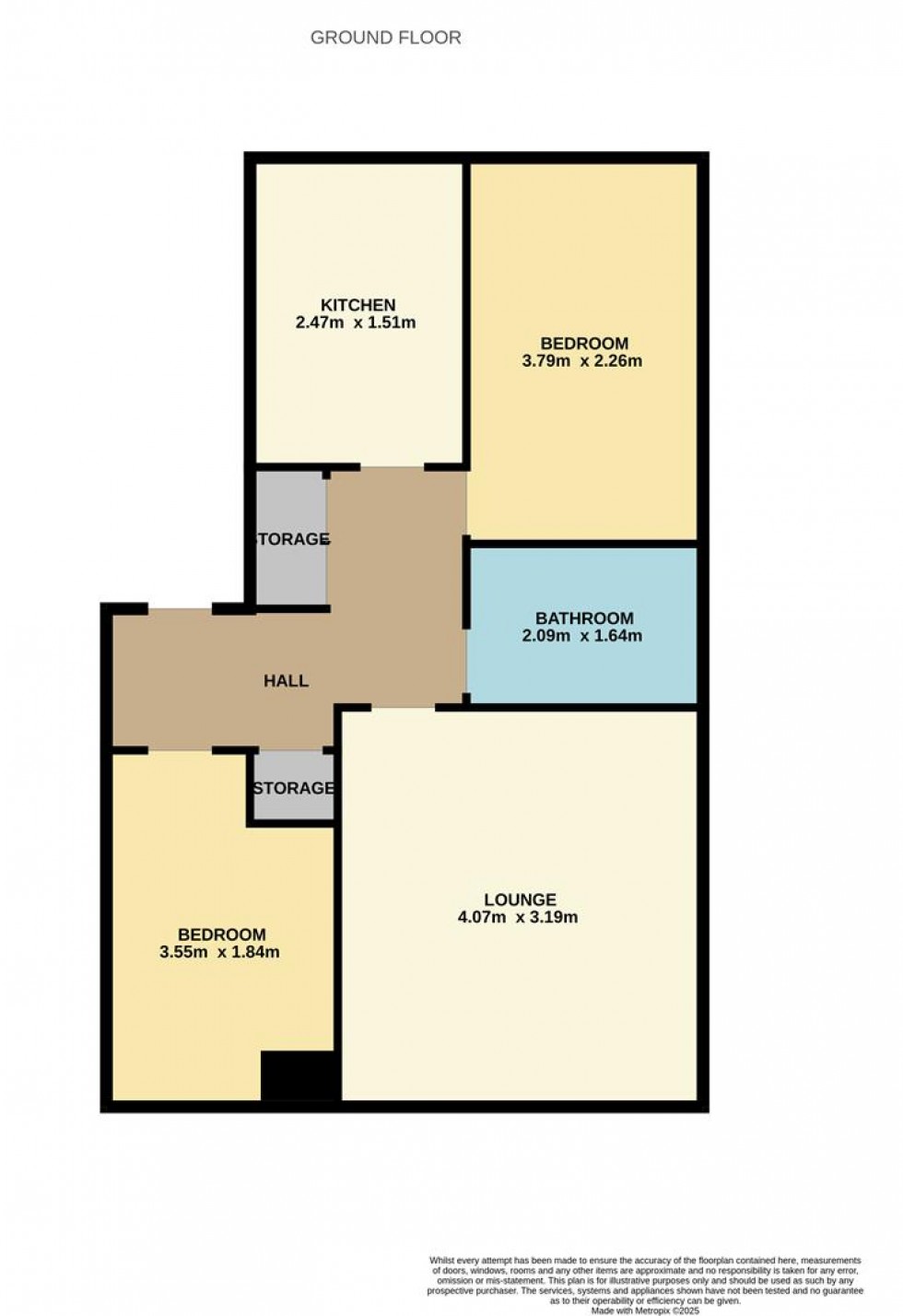 Floorplan for 38 Baldovan Terrace, Dundee