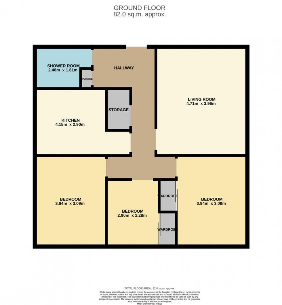 Floorplan for Atholl Street, Dundee