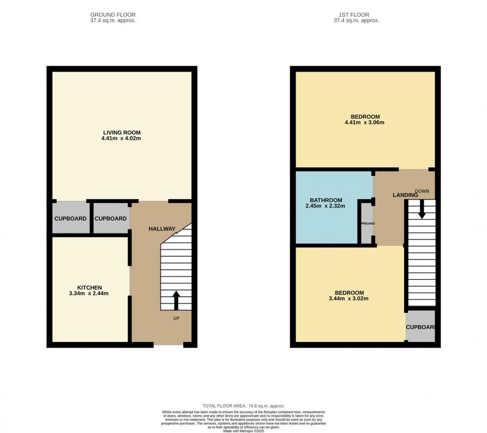 Floorplan for Tweed Crescent, Dundee