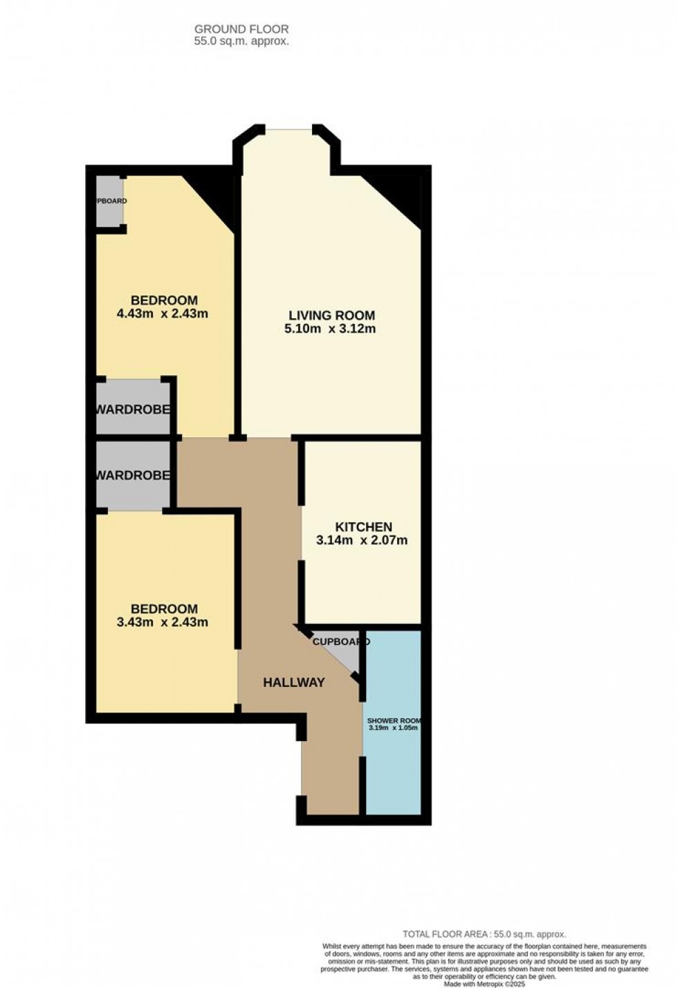 Floorplan for Perth Road, Dundee