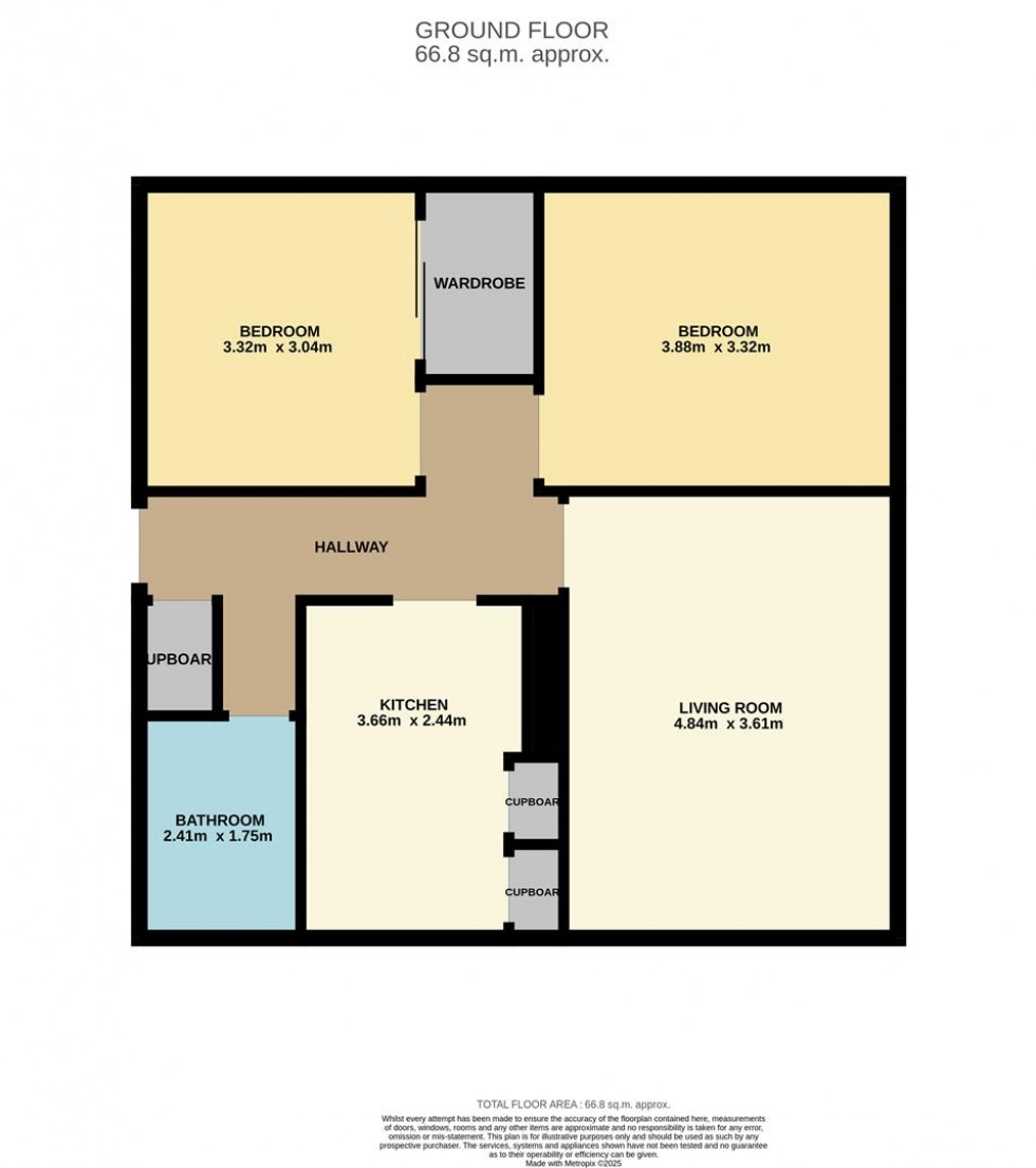 Floorplan for Colinton Place, Dundee