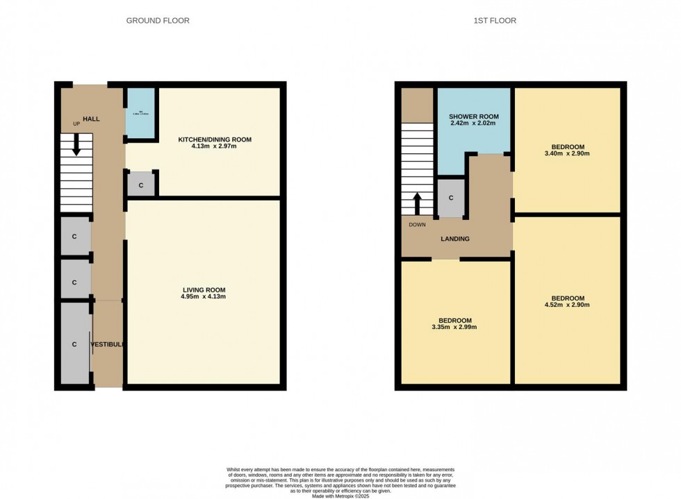 Floorplan for Balunie Street, Dundee