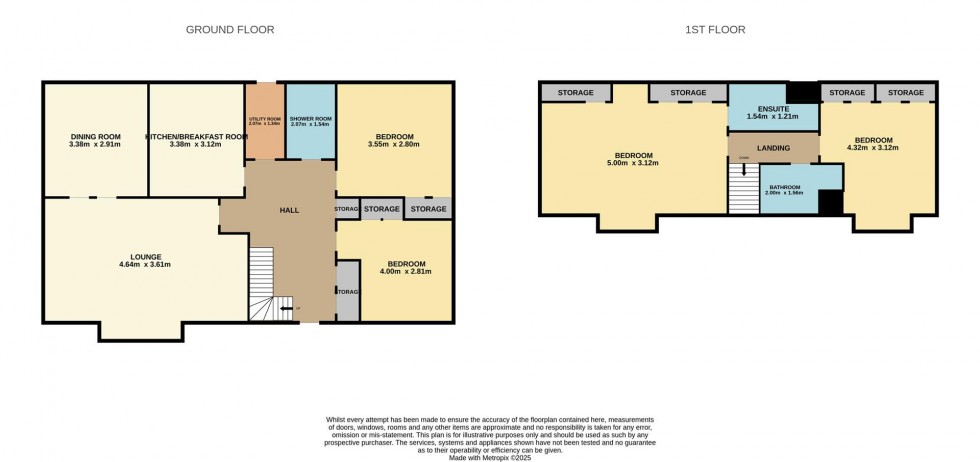 Floorplan for Stiven Crescent, Kirriemuir