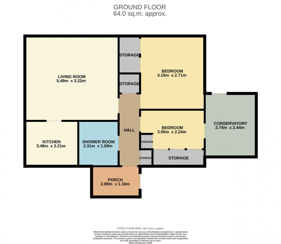 Floorplan for Sidlaw Gardens, Birkhill