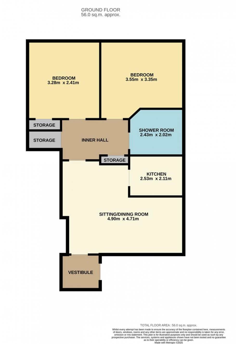 Floorplan for Hazelton Way, Broughty Ferry