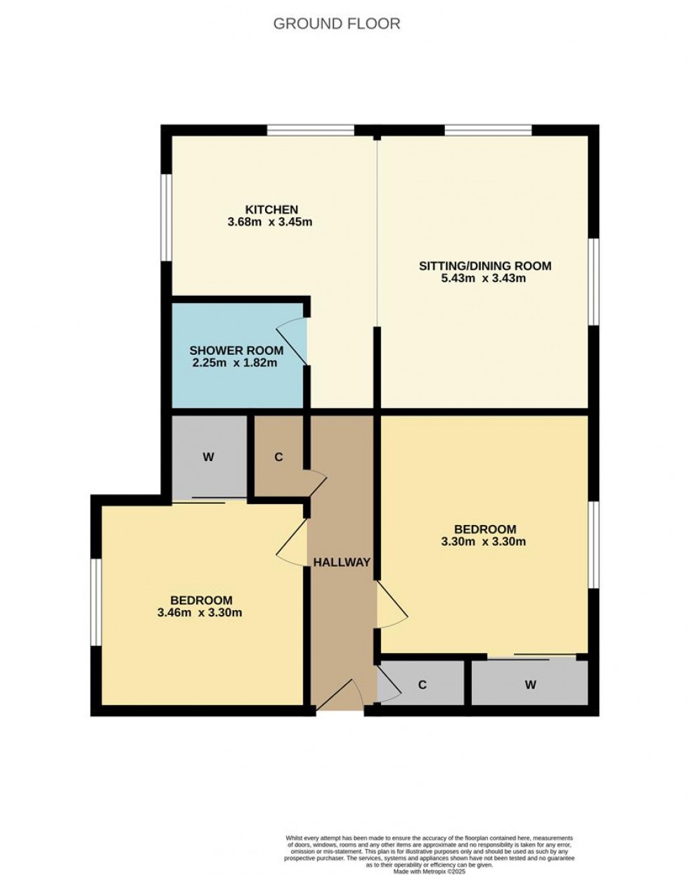 Floorplan for Shepherds Loan, Dundee