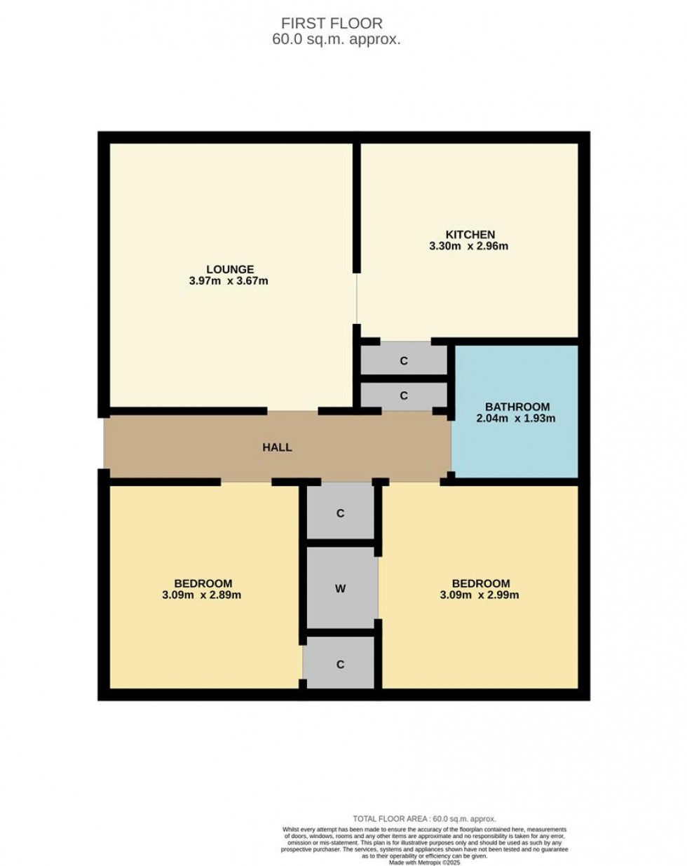 Floorplan for Service Road, Forfar