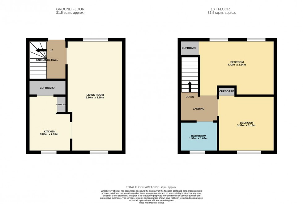 Floorplan for Dunholm Road, Dundee