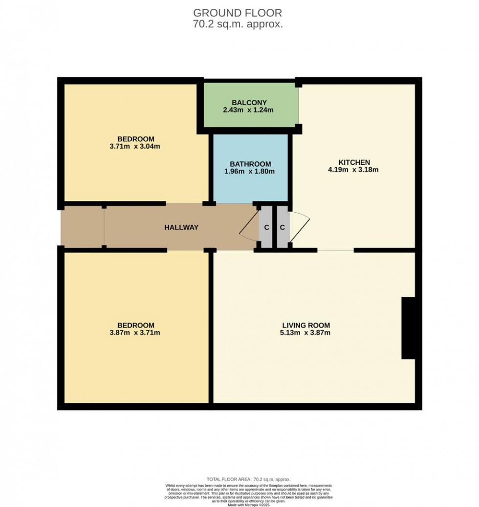 Floorplan for Balerno Street, Dundee