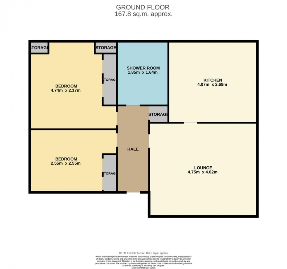 Floorplan for Ballinard Gardens, Broughty Ferry, Dundee