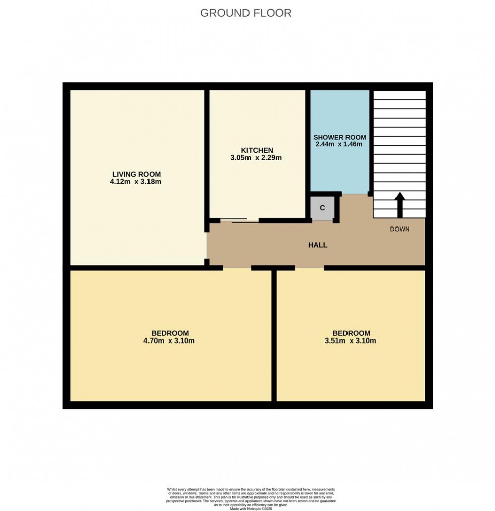 Floorplan for Wetherby Place, Dundee