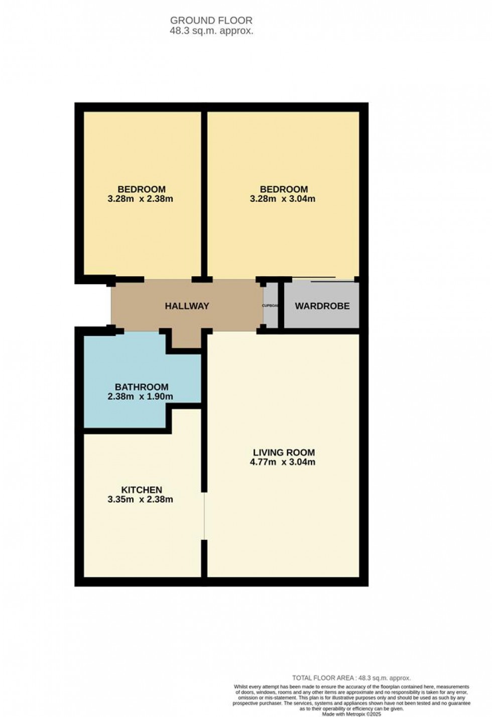 Floorplan for Millhall Crescent, Dundee